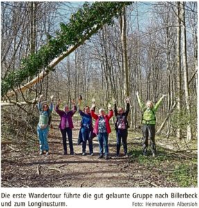 Wandern mit dem Heimatverein